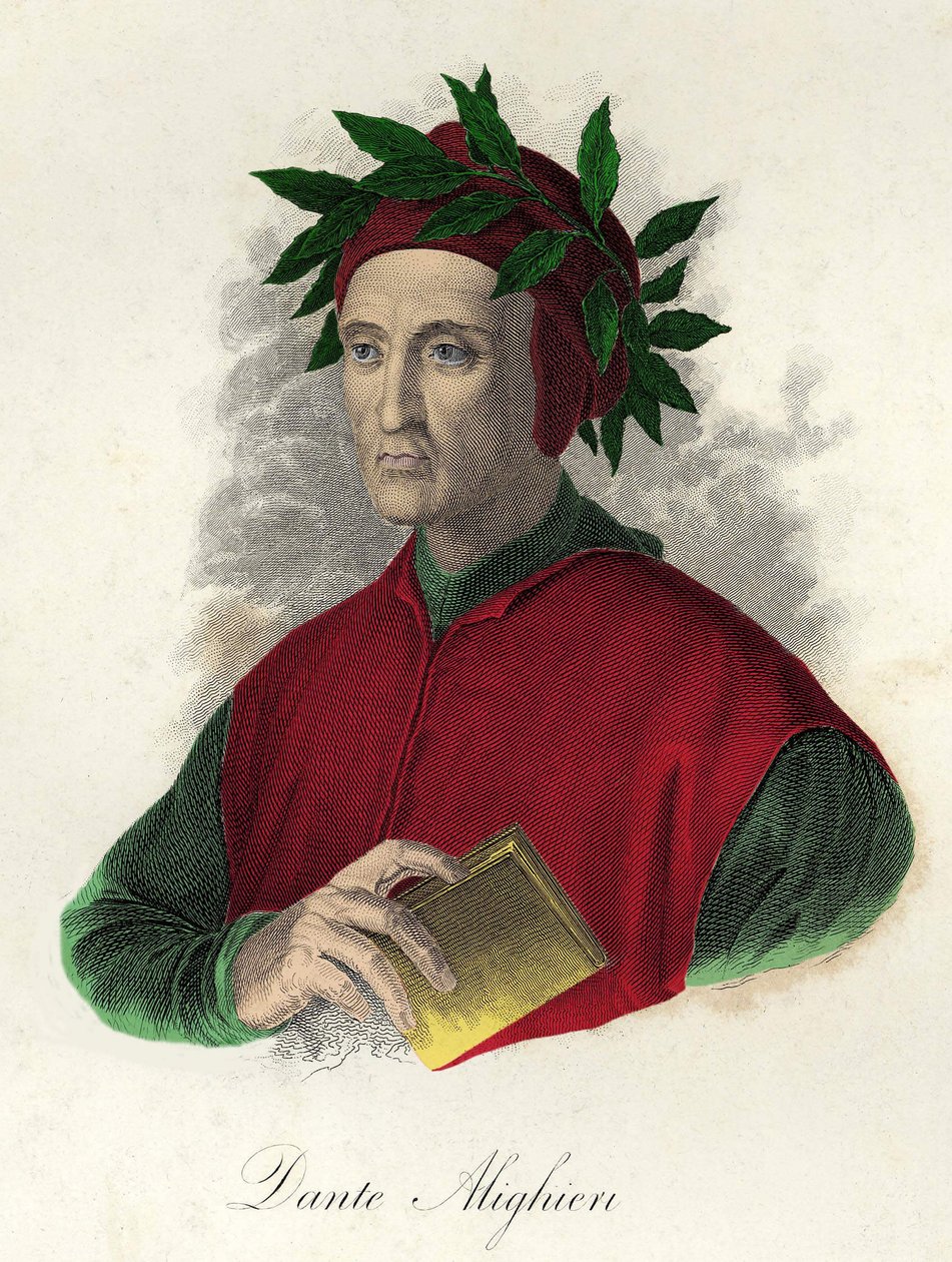 Portrait de Dante (1265-1321) - Unknown artist