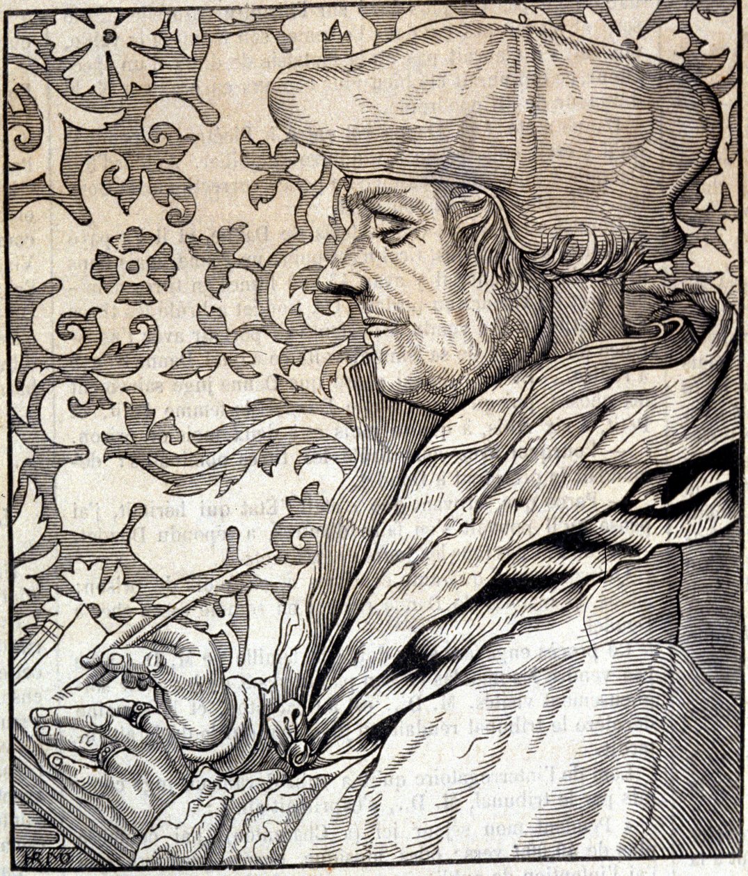 Portrait de Didier Erasme - Unknown