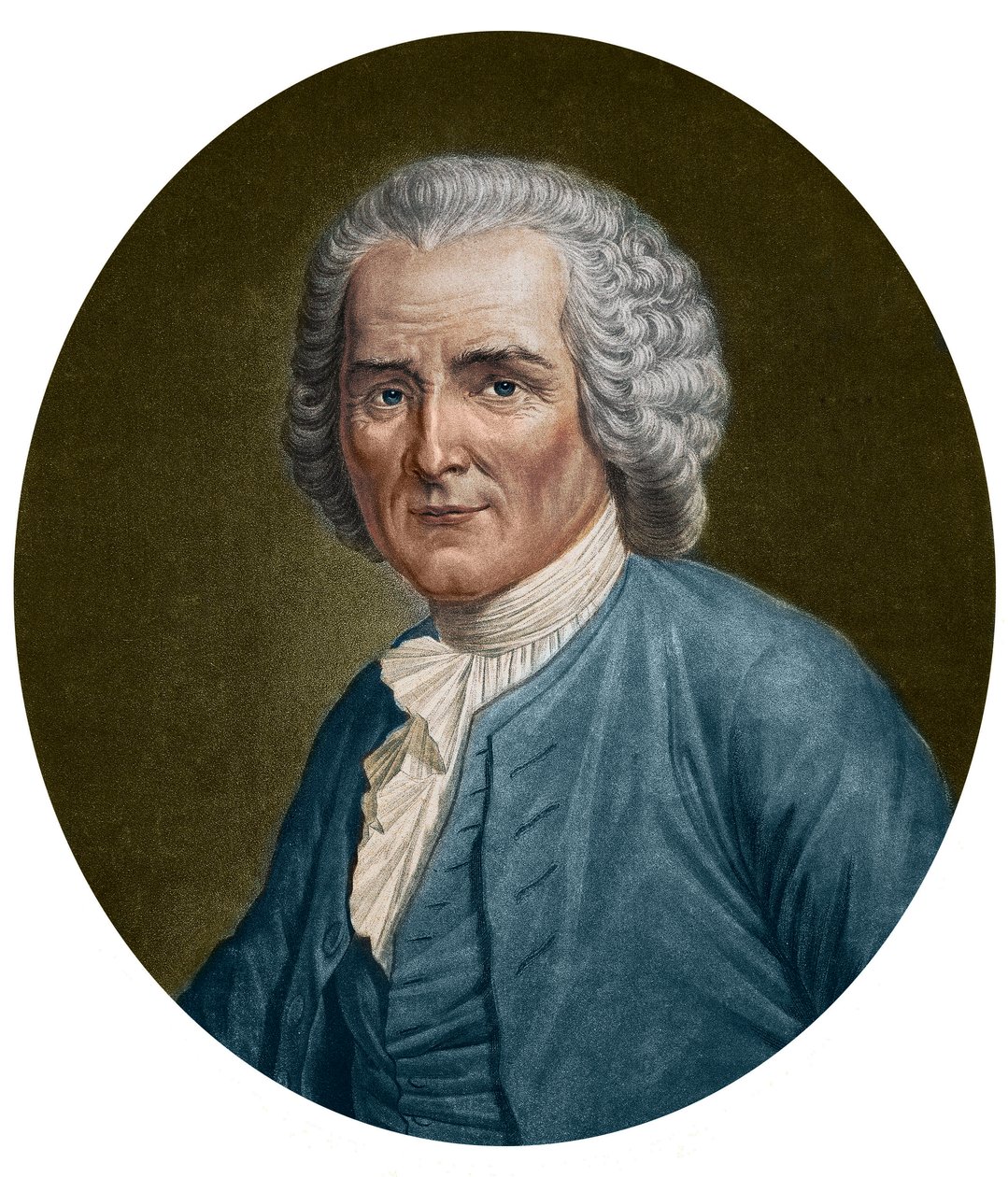 Portrait de Jean-Jacques Rousseau - Unknown artist