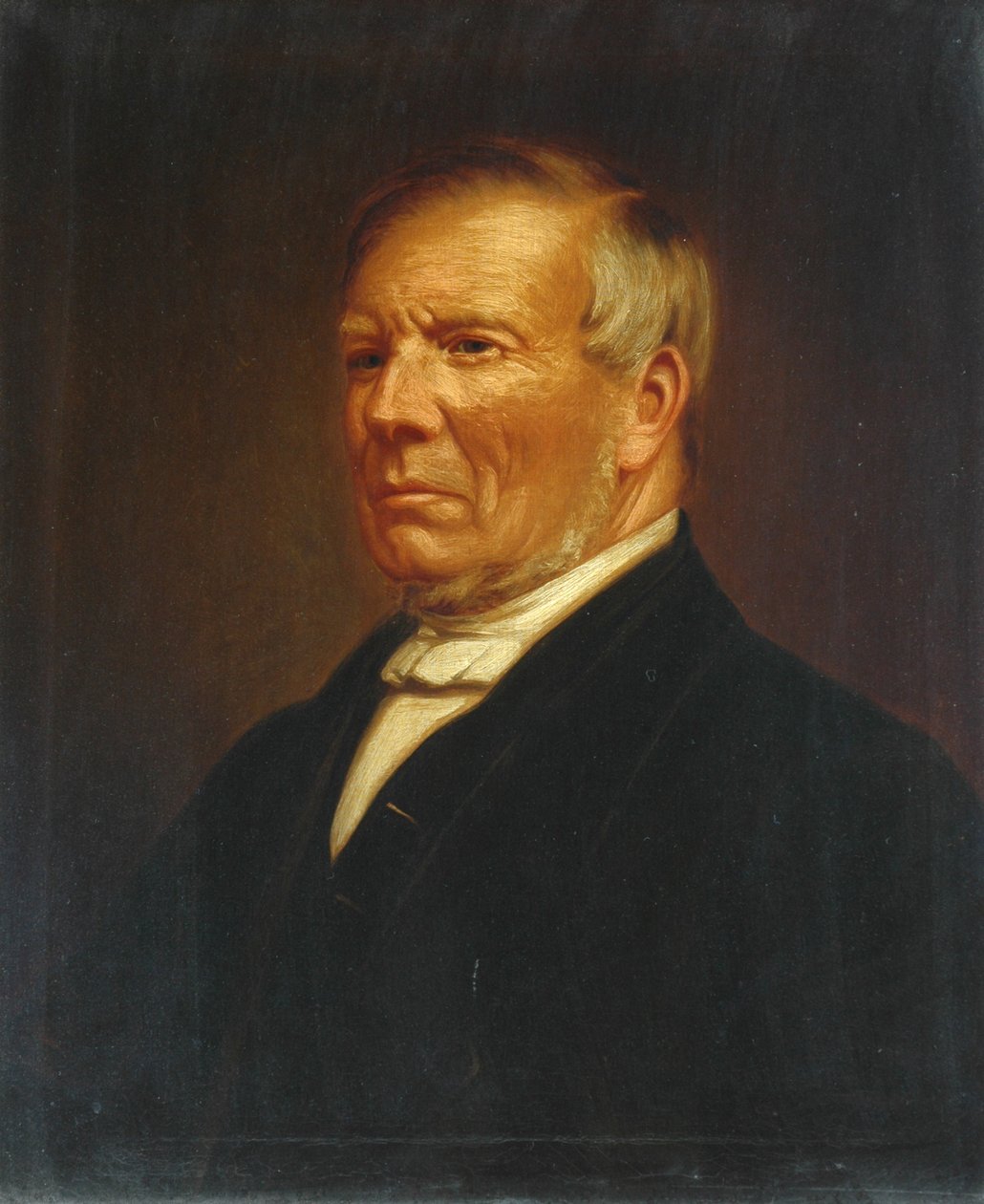 Portrait de Joshua Dodgson, c.1855 - Unknown