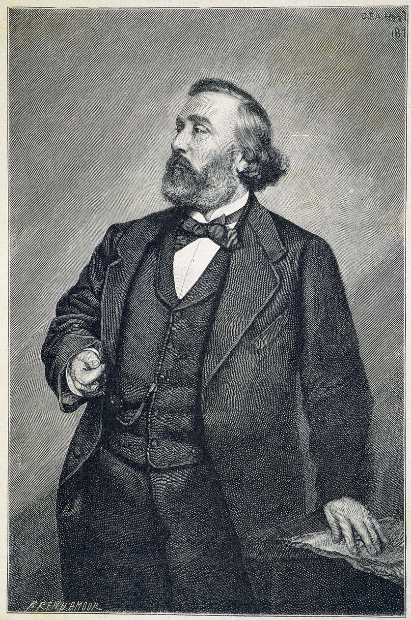 Portrait de Léon Gambetta - Unknown artist
