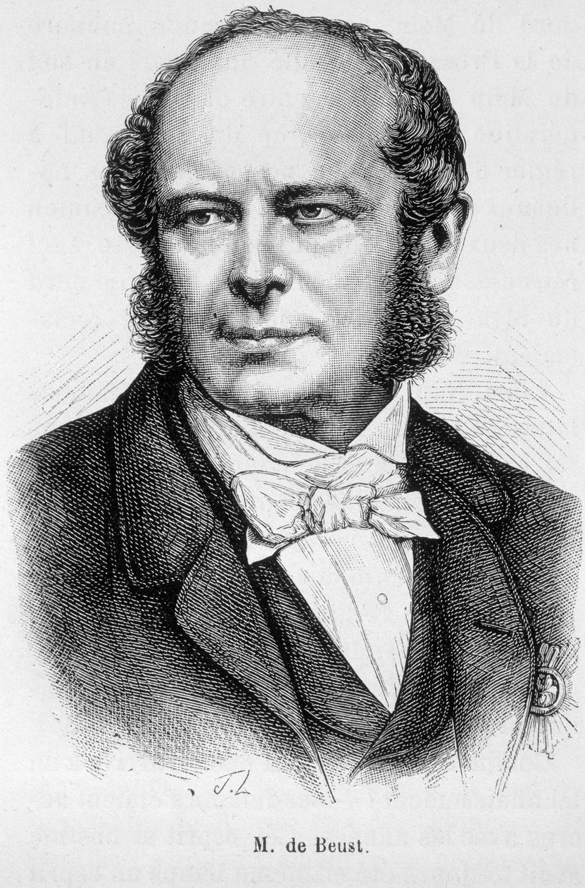 Portrait de M. de Beust - Unknown artist