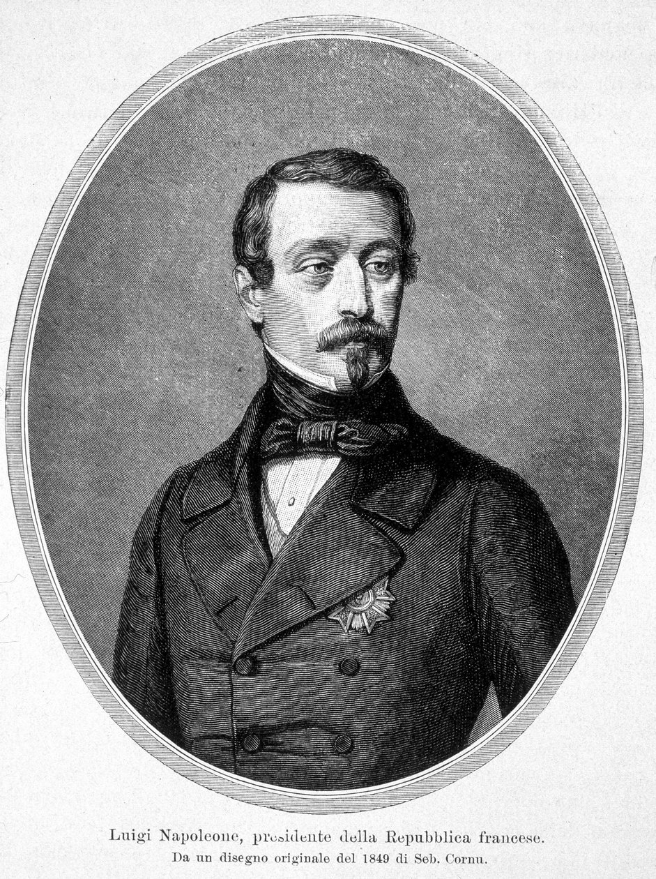 Portrait de Napoléon III - Unknown artist