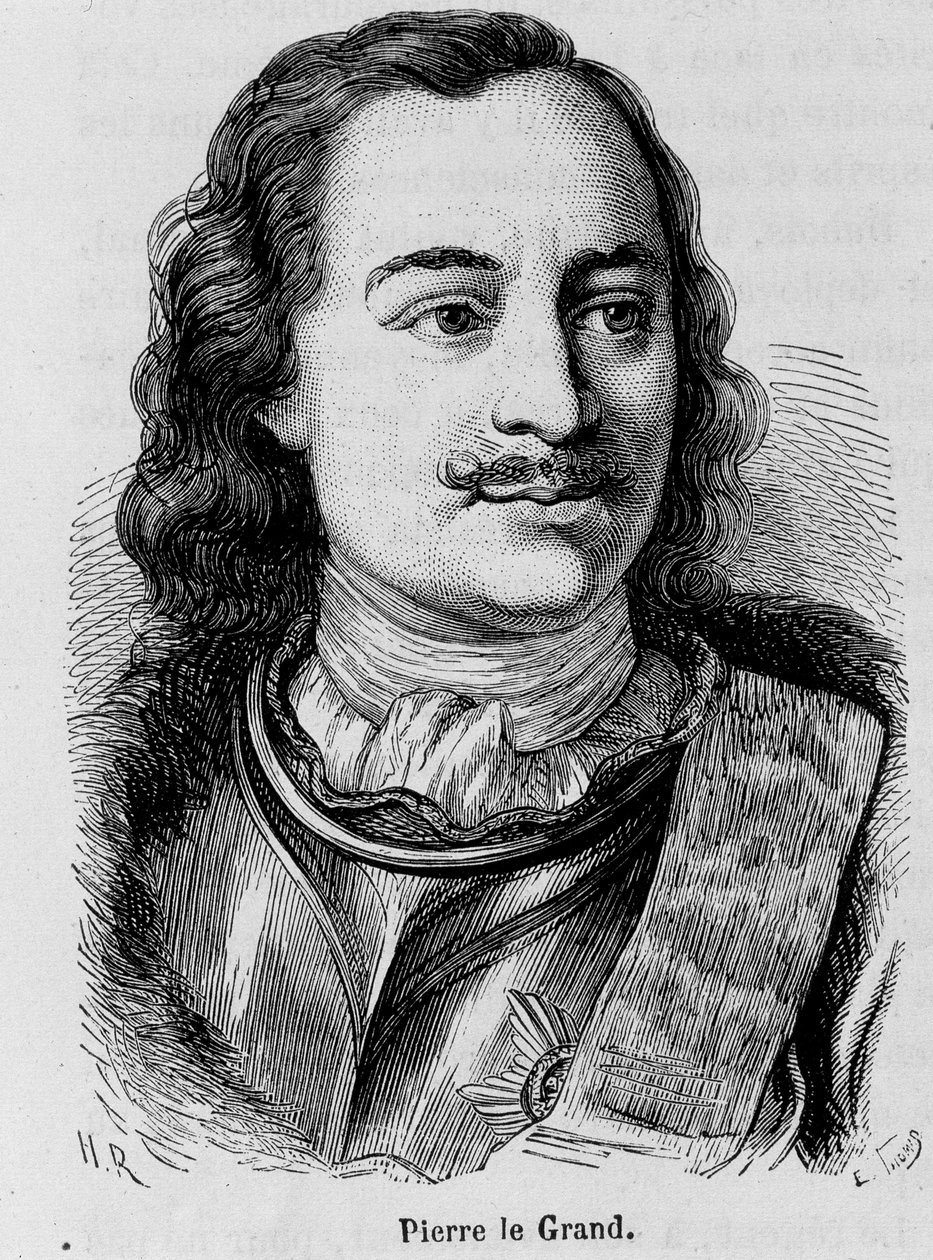 Portrait de Pierre Le Grand - Unknown artist