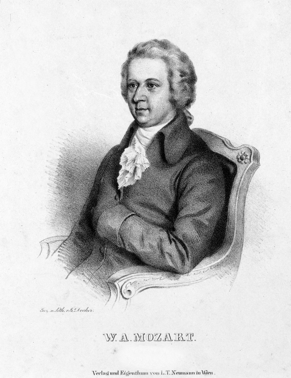 Portrait de Wolfgang Amadeus Mozart (1756-1791) - Unknown artist