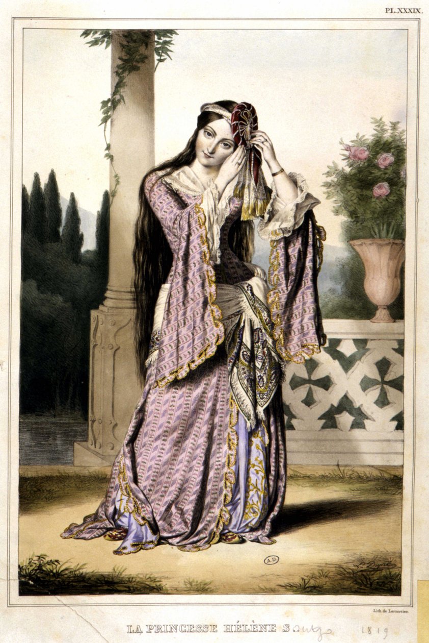 Princesse Hélène Soutza - Unknown artist