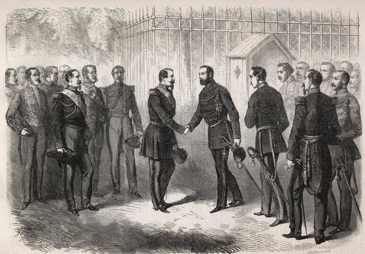 Réception de Charles XV (Carl XV) - Unknown artist