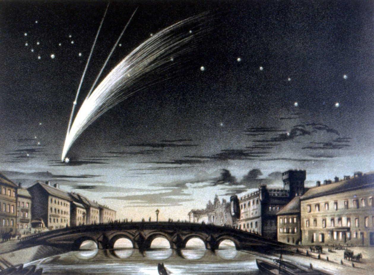 La comète Donati visible le 5 octobre - Unknown artist