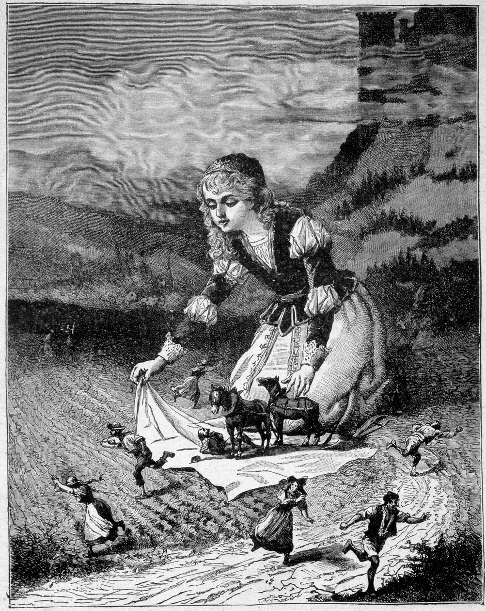La légende des Géants en Alsace - Unknown artist