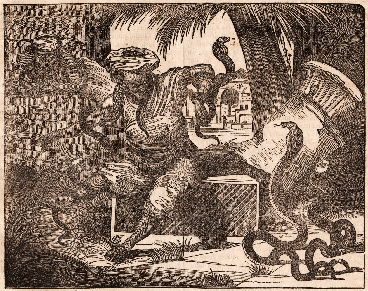 Deux charmeurs de serpents indiens - Unknown