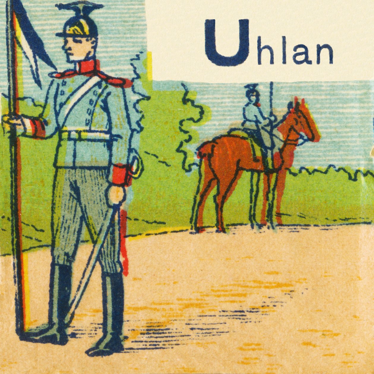 U comme Uhlan - Unknown artist