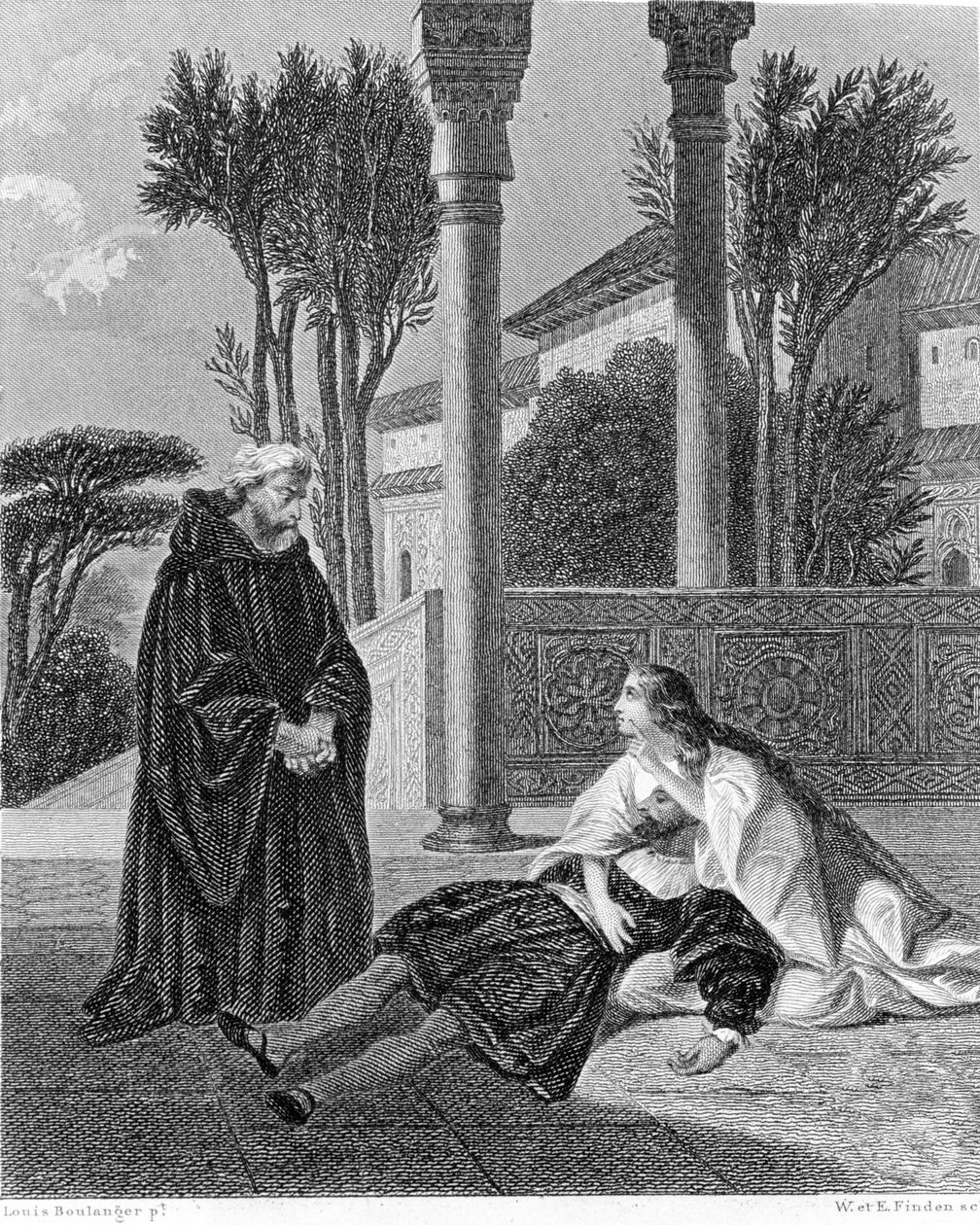 Hernani de Victor Hugo. - Unknown artist