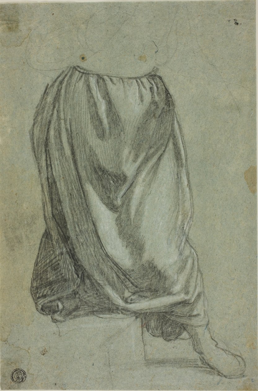 Esquisse de draperie - Unknown Florentine