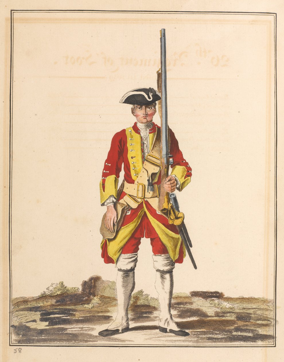 26e Régiment de pied - Unknown artist