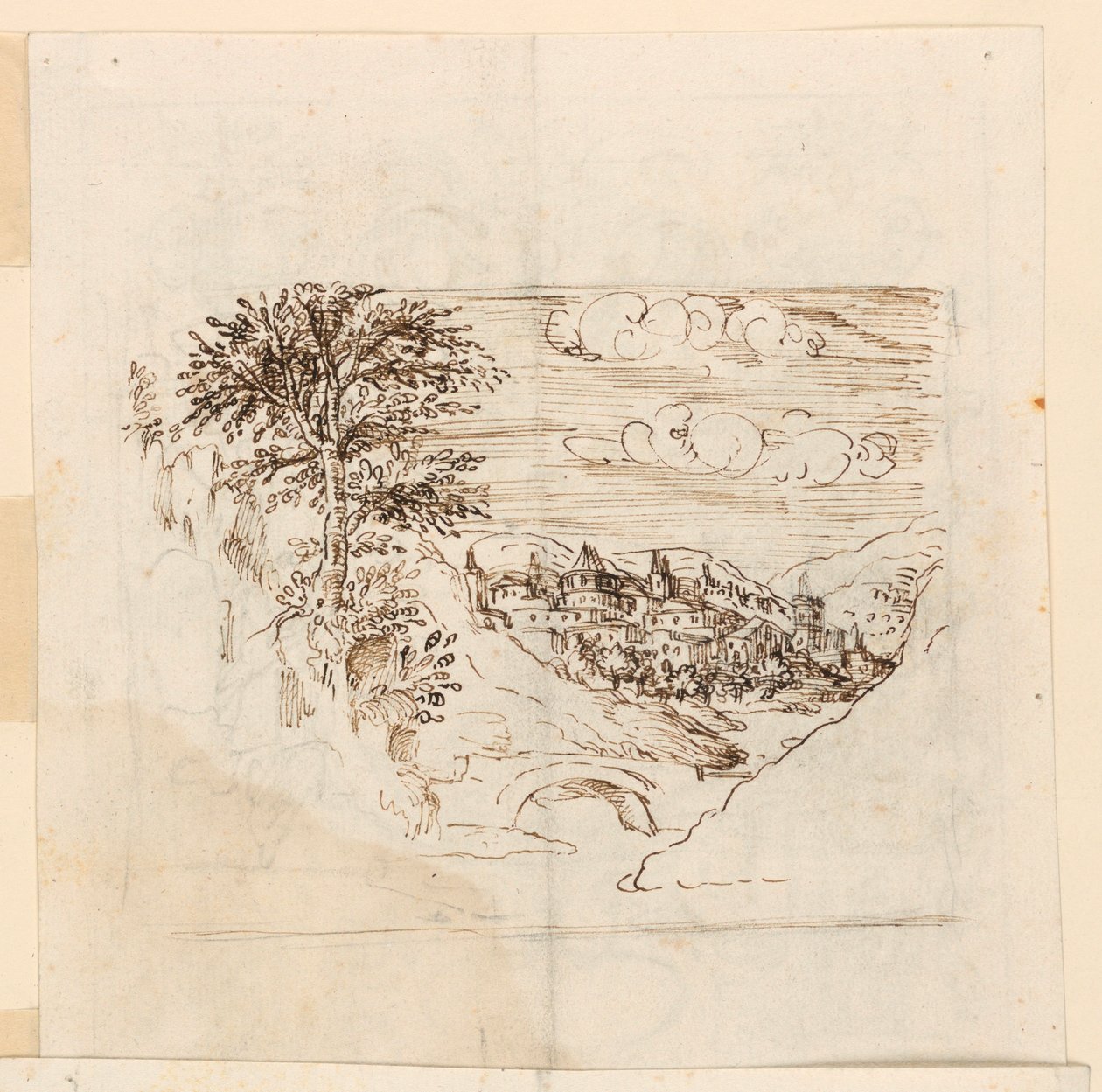 Un paysage - Unknown artist