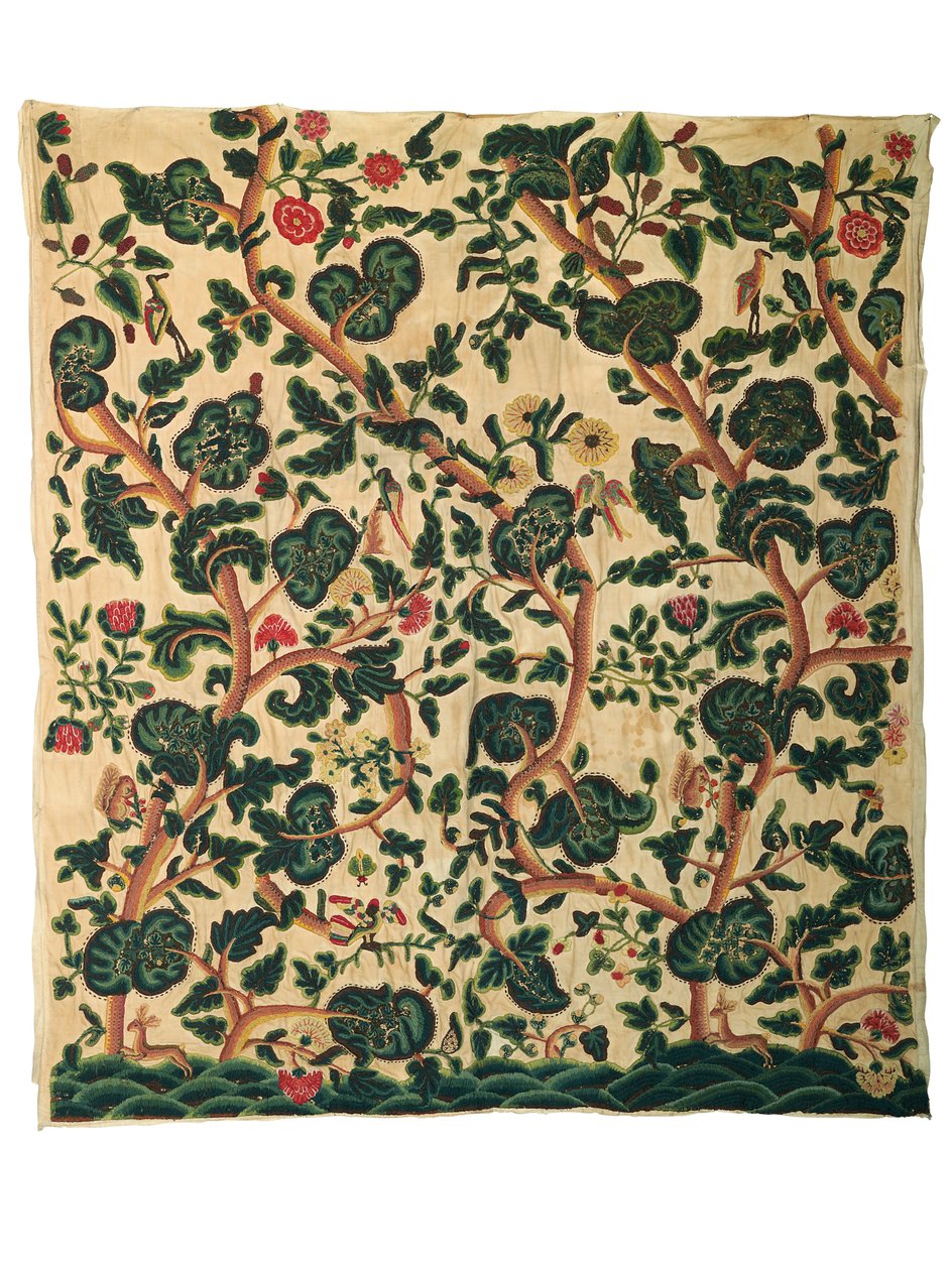 Un grand panneau de broderie - Unknown artist