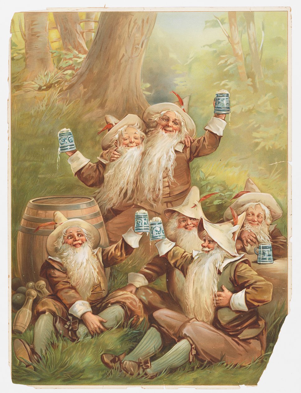 Publicité pour la bière - Unknown artist