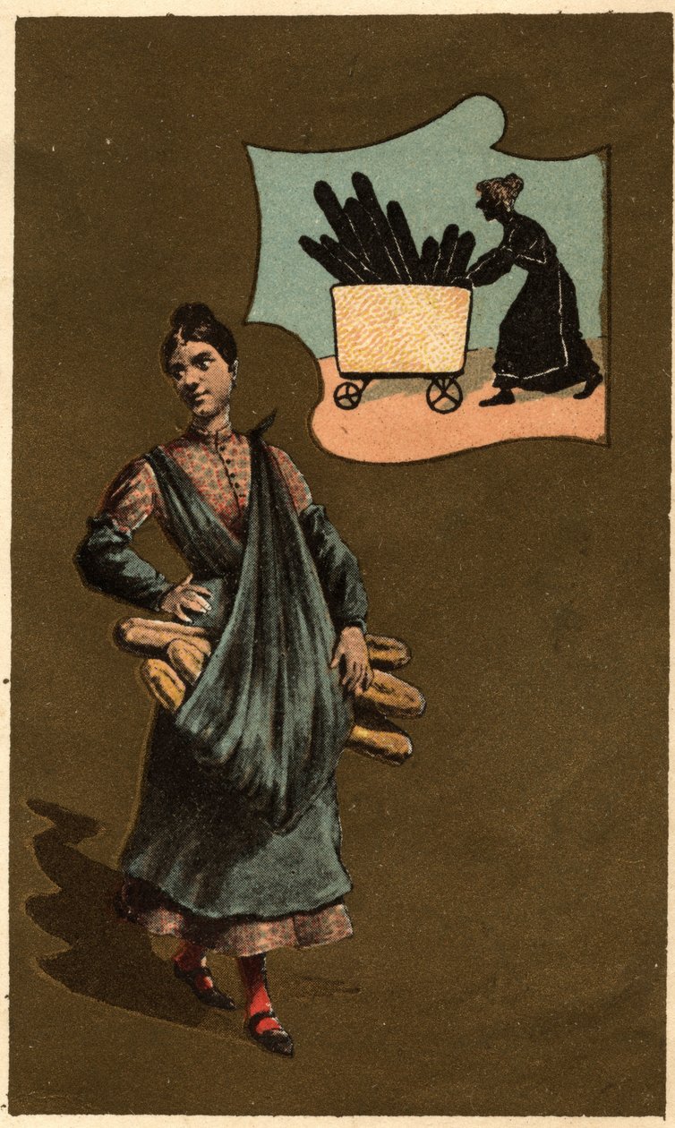Chromolithographie anonyme, fin du 19e siècle. - Unknown artist