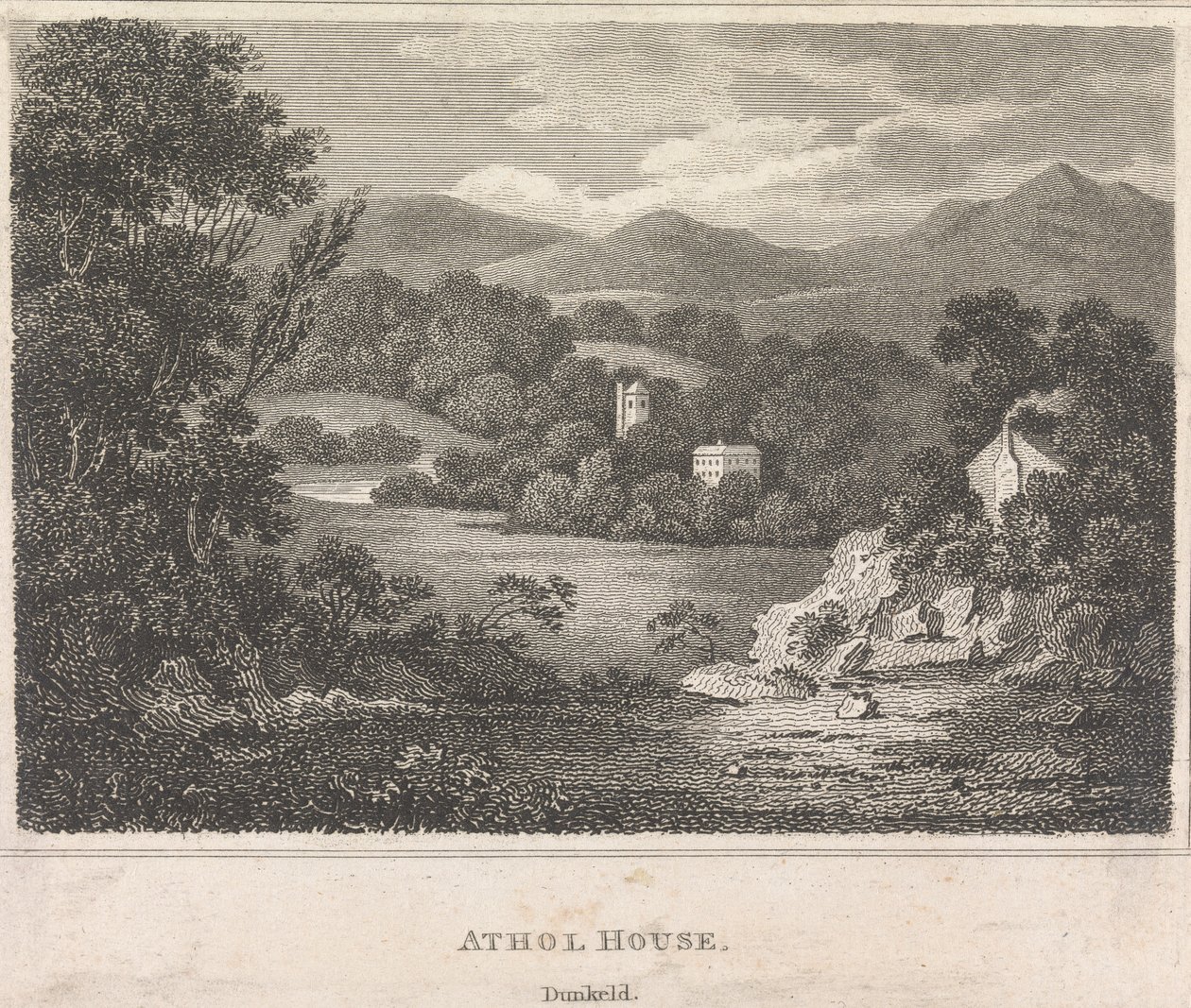 Athol House, Dunkeld ; page 15 (Volume One) - Unknown artist