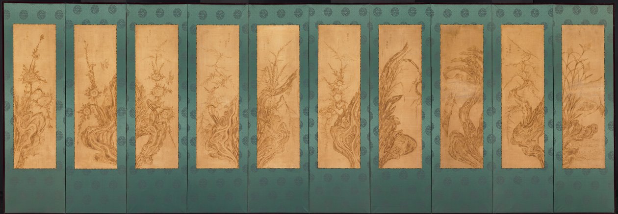 Oiseaux et fleurs - Unknown artist