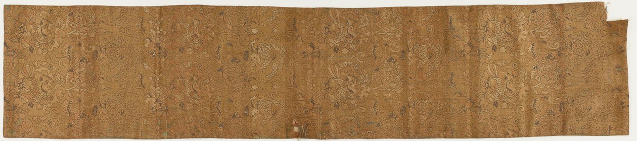 Brocade, soie - Unknown artist