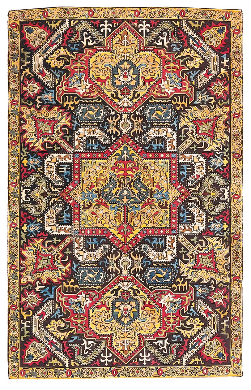 Broderie de soie caucasienne - Unknown artist
