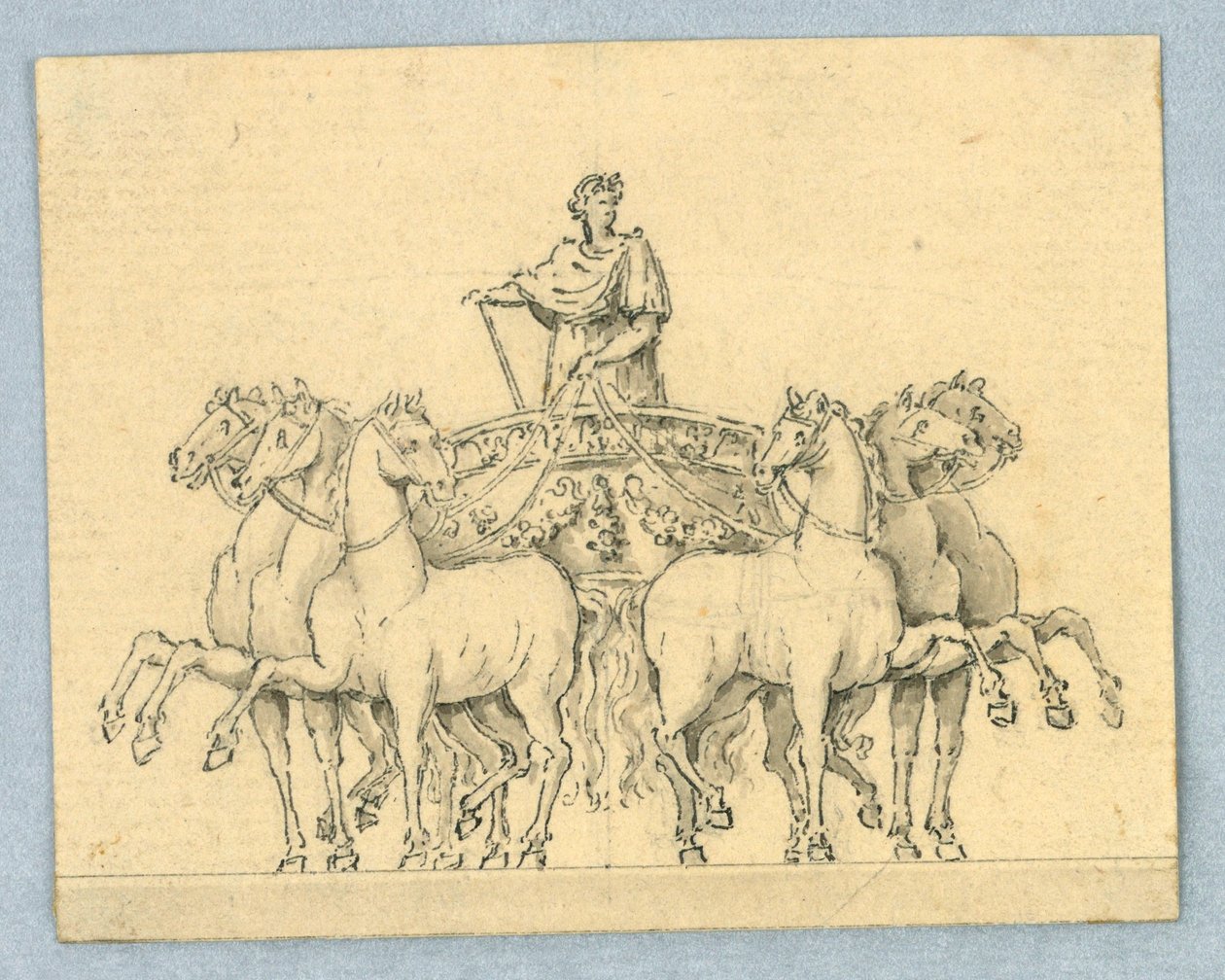 Procession de chars - Unknown artist