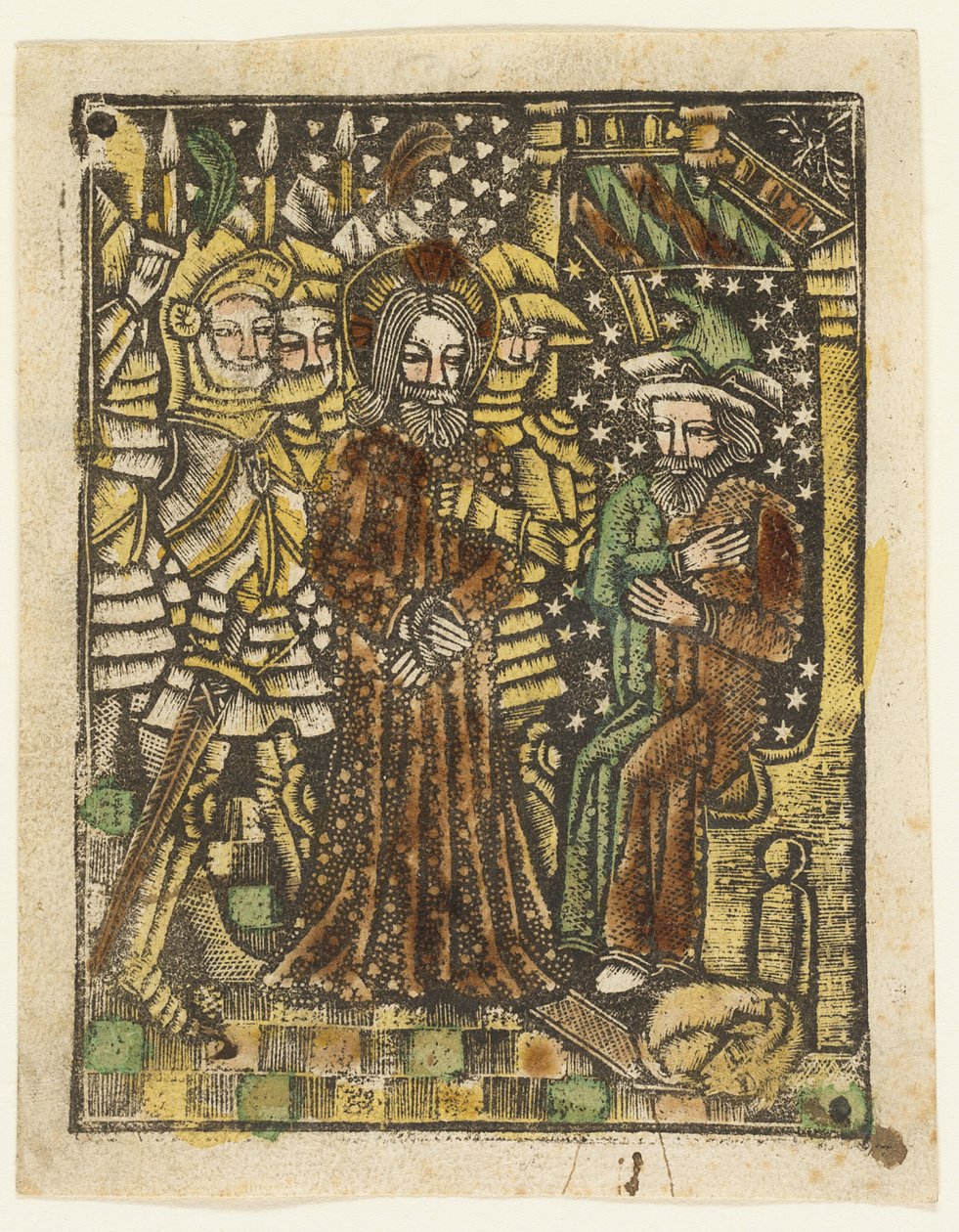 Le Christ devant Anne - Unknown artist