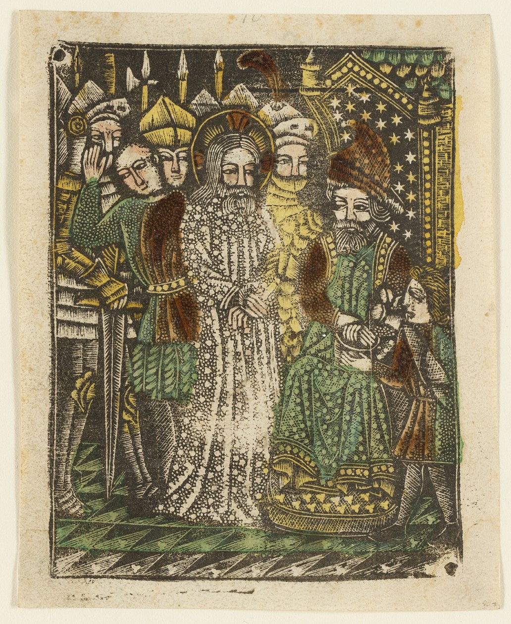Le Christ devant Pilate - Unknown artist