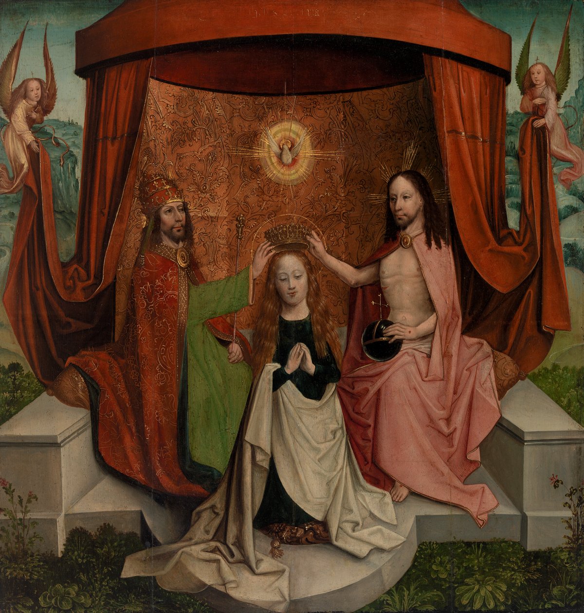 Couronnement de la Vierge - Unknown artist