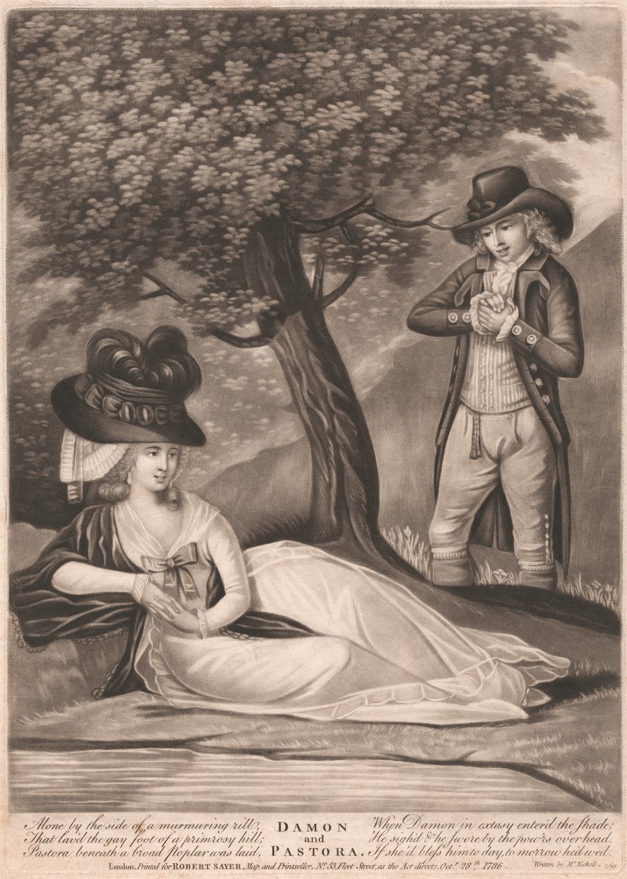 Damon et Pastora - Unknown artist