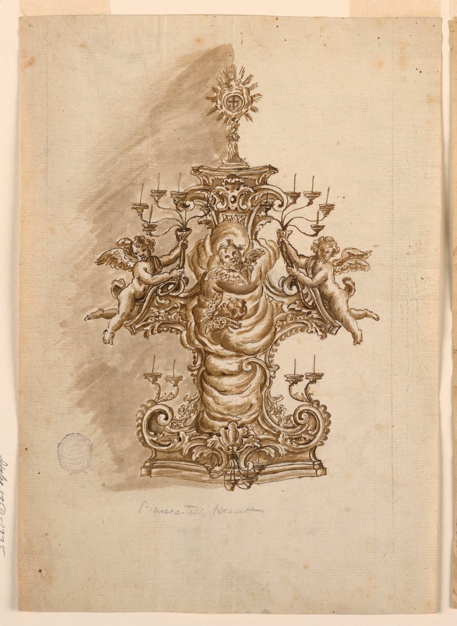 Conception pour une monstrance - Unknown artist