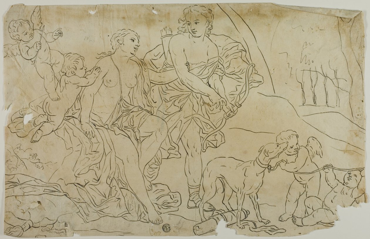 Diane et Endymion - Unknown artist