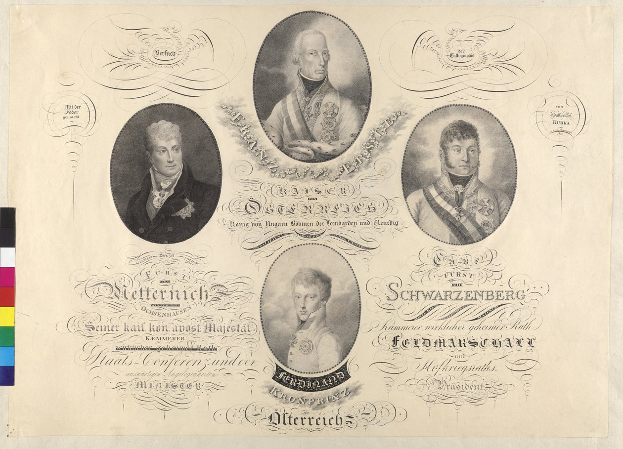 Empereur François Ier et autres - Unknown artist
