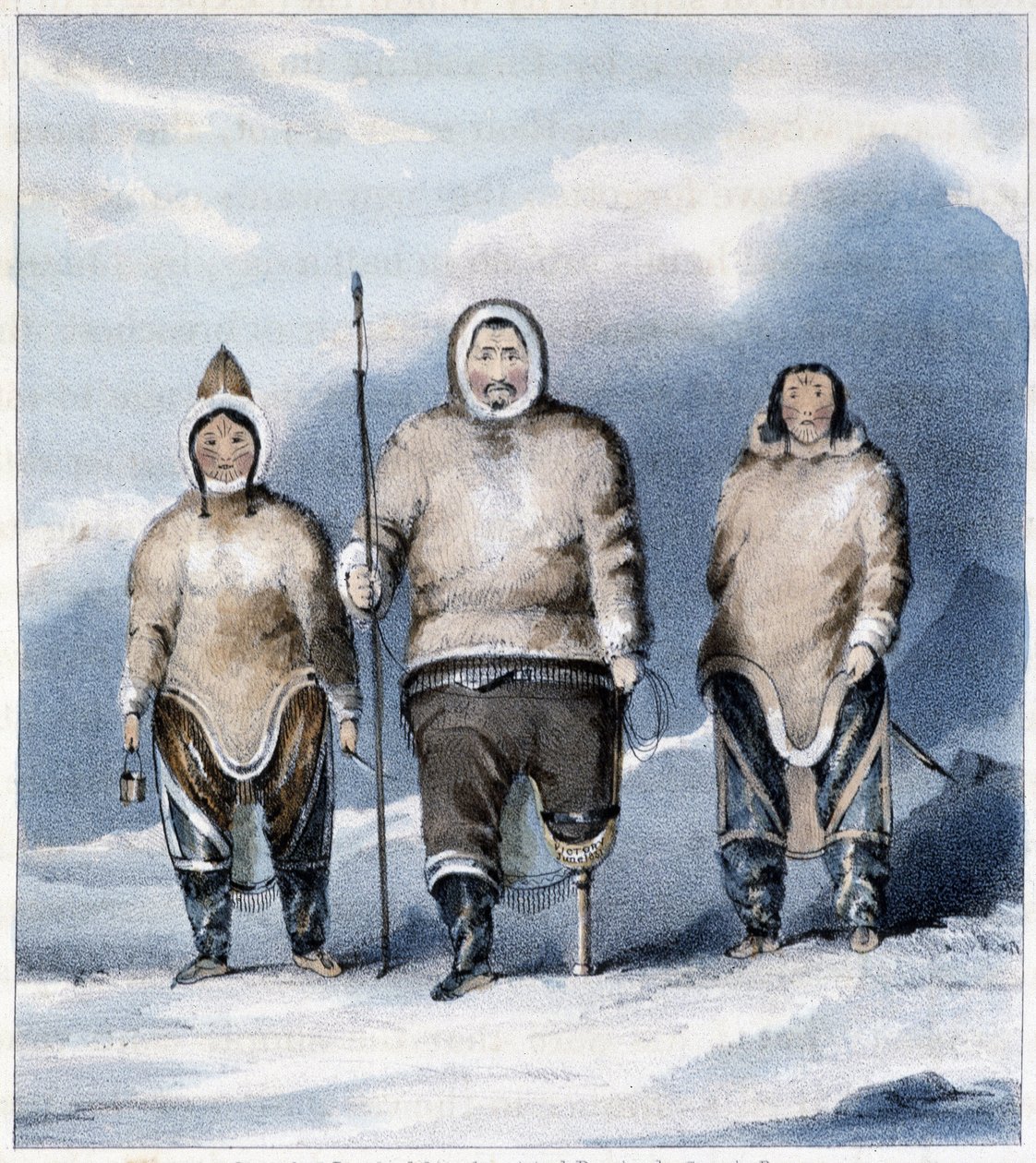 Esquimaux : Shulamina, Tulluachiu et Tirikshiu - Unknown artist