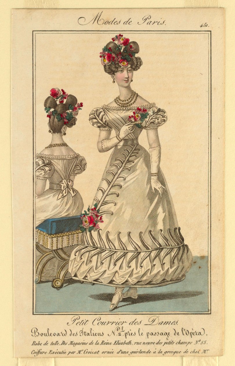 Planche de mode pour femme - Unknown artist