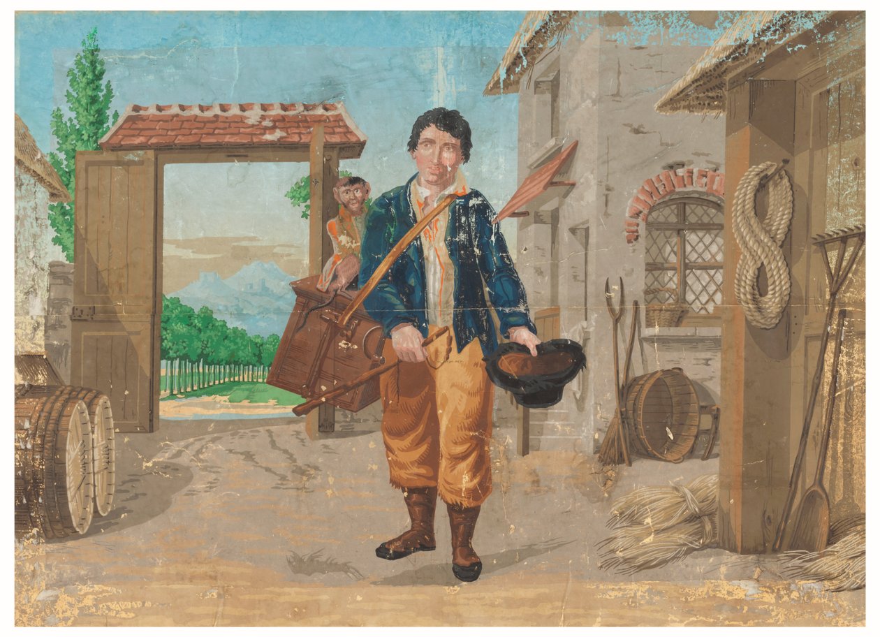 Écran de cheminée - Unknown artist