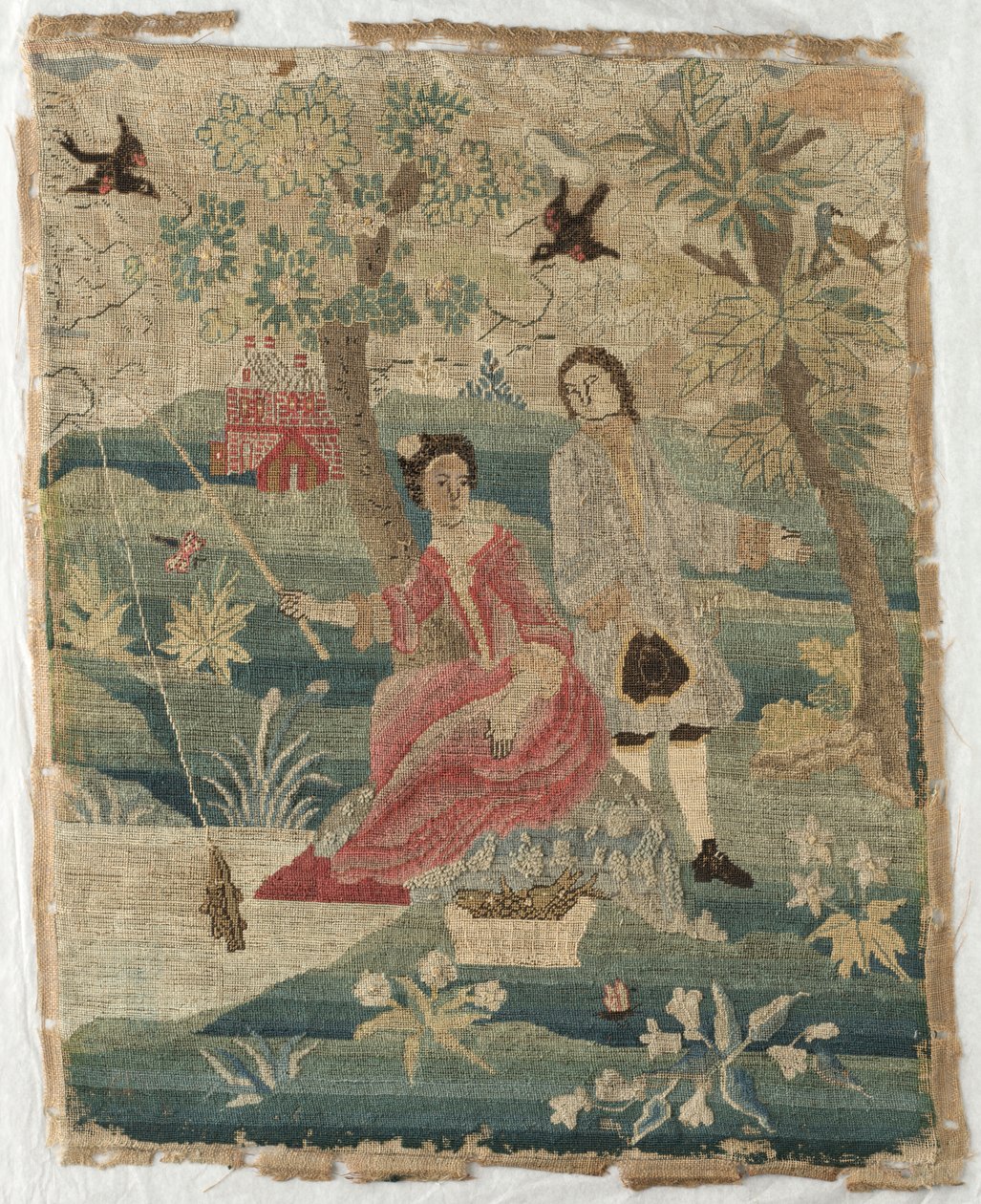 "Dame Pêcheuse" - Unknown artist