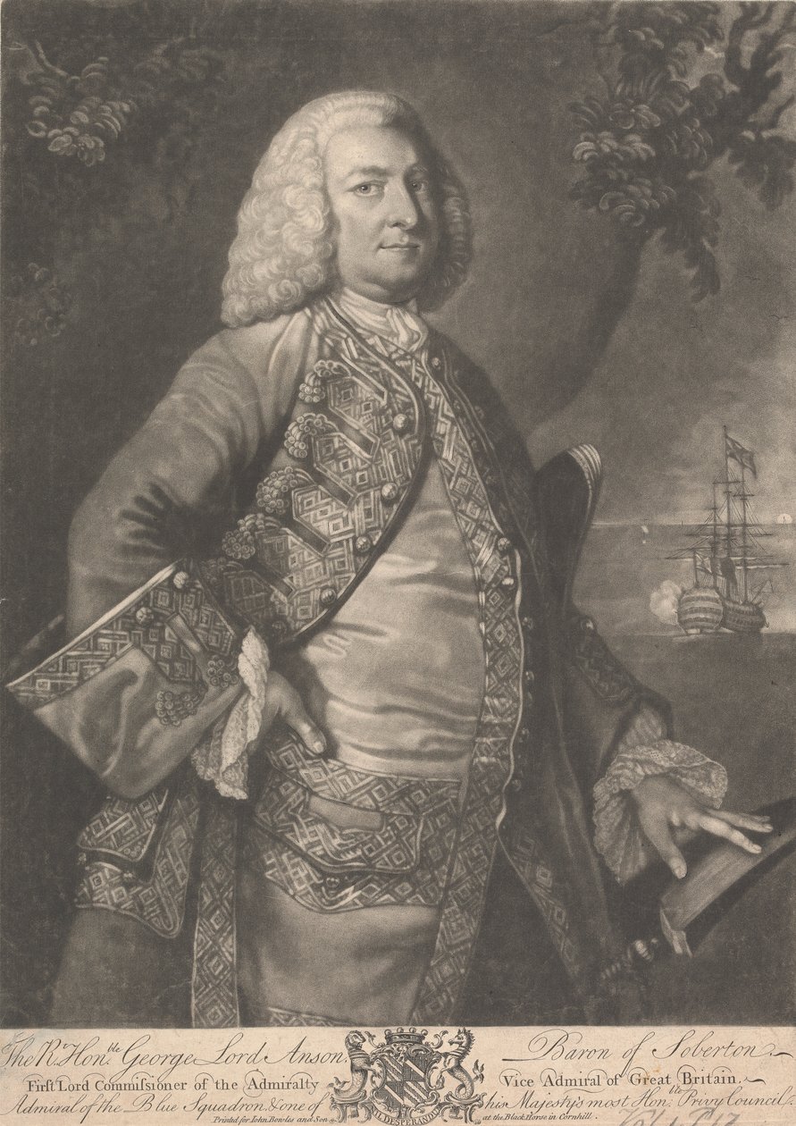 George Anson, 1er baron Anson - Unknown artist