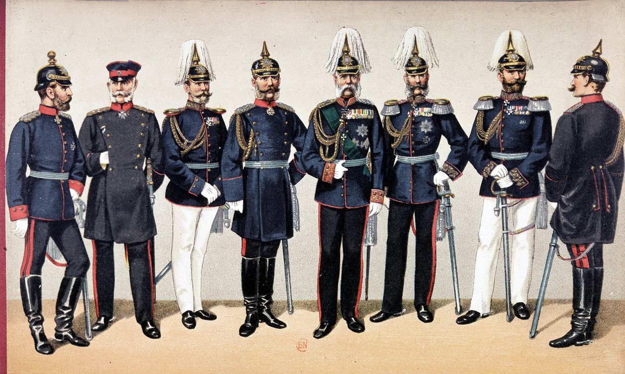État-major allemand - Unknown artist