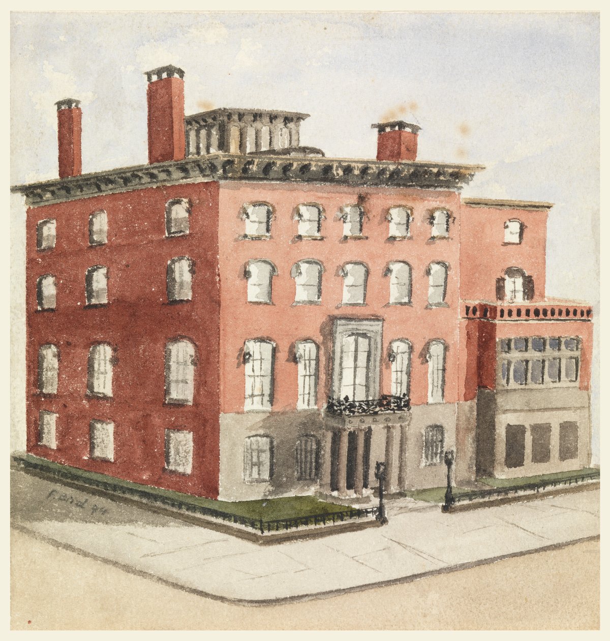Maison Hewitt - Unknown artist