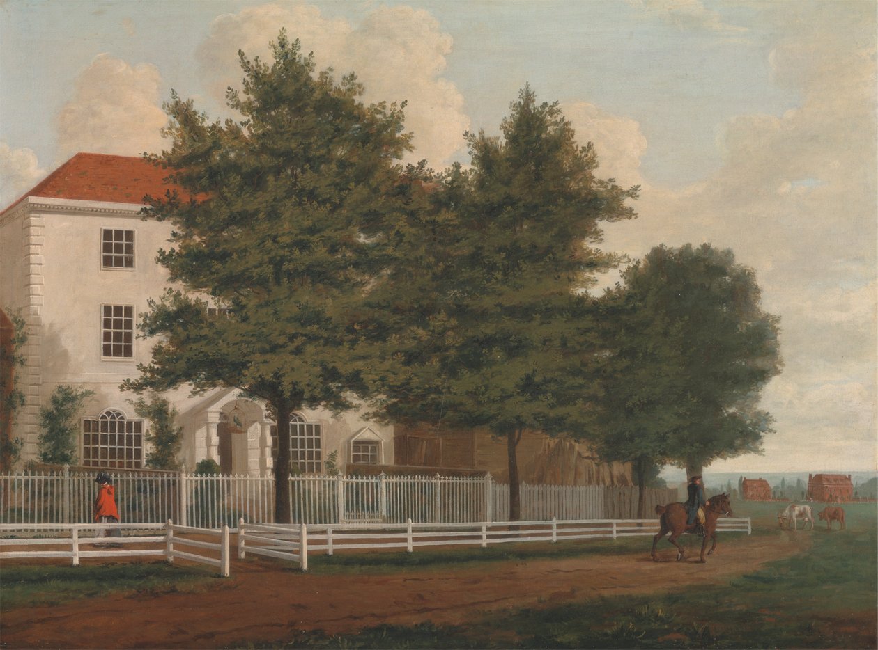 Maison sur une commune - Unknown artist