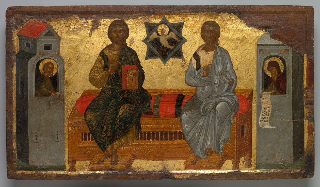 Icône de la Trinité du Nouveau Testament - Unknown artist