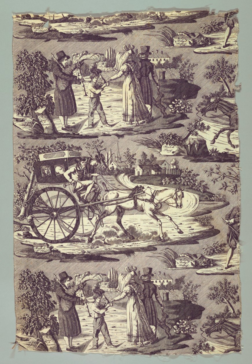 La Route de Poissy - Unknown artist