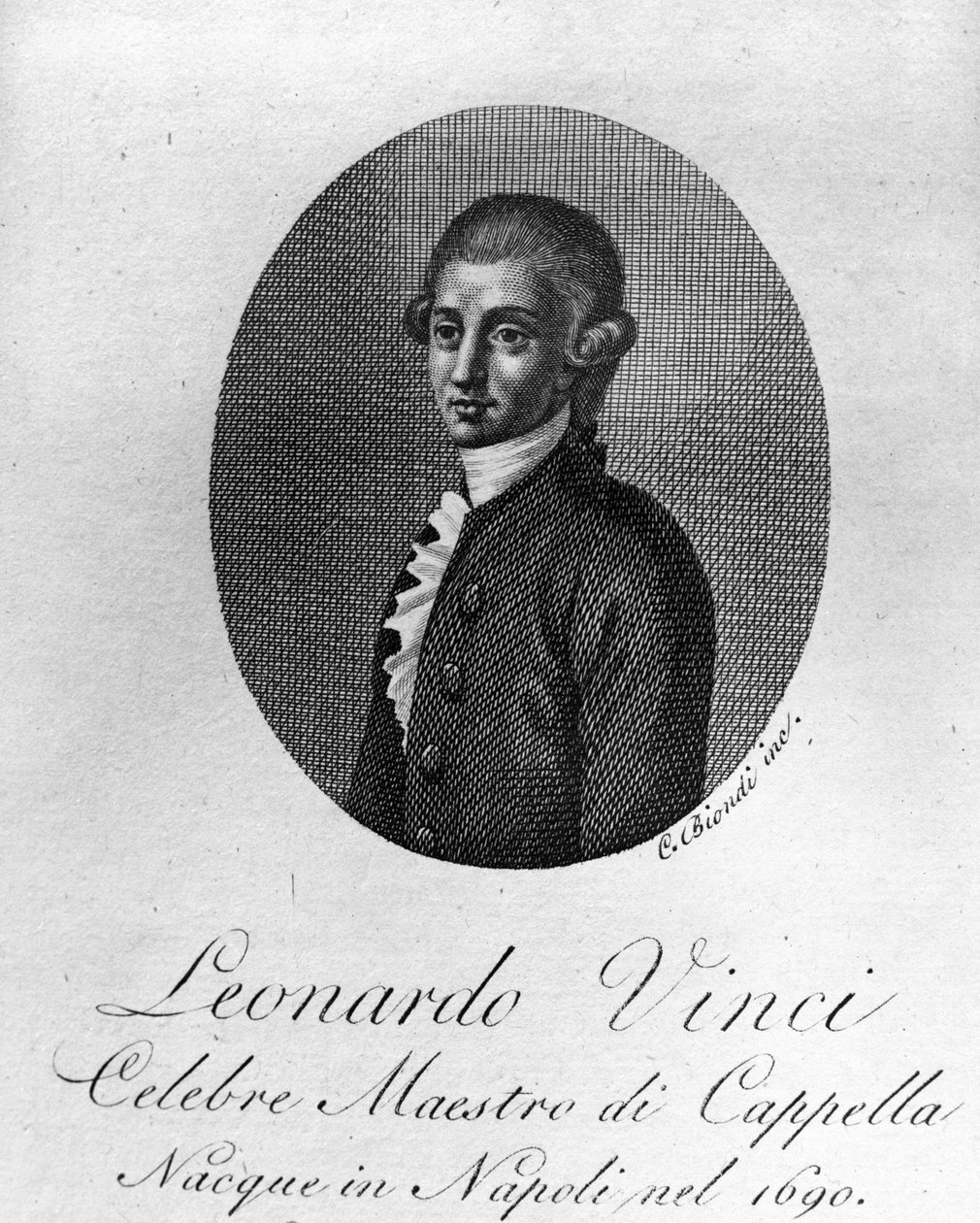 Leonardo Vinci, compositeur italien - Unknown artist