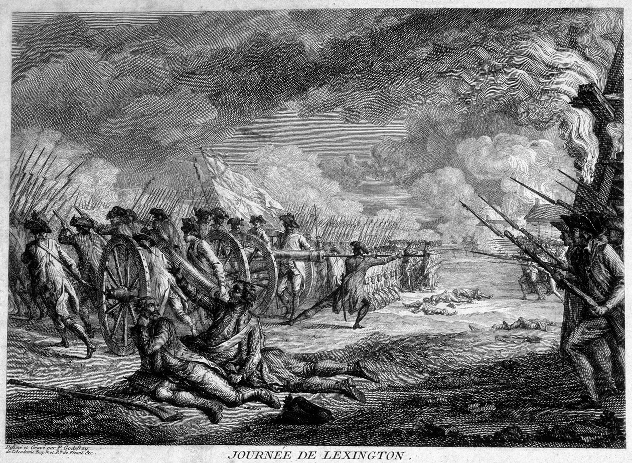 Jour de Lexington (Massachusetts, États-Unis), 19 avril - Unknown artist
