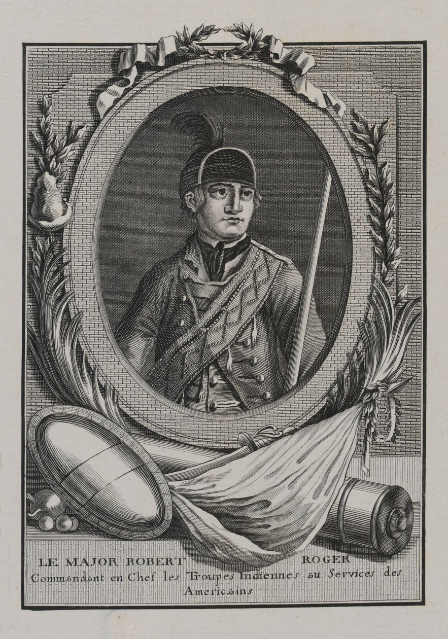 Major Robert Rogers - Unknown artist