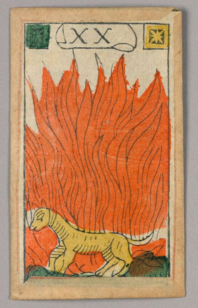 Carte à jouer Minchiate (Tarot) - Unknown artist