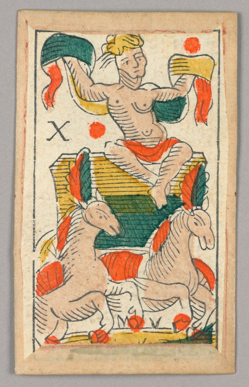 Carte à jouer Minchiate (Tarot) - Unknown artist