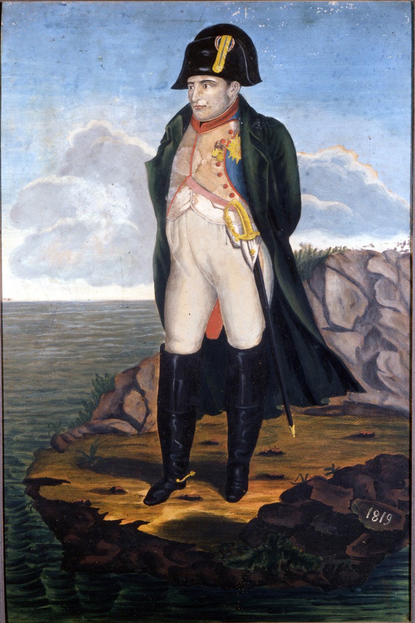 Napoléon à Sainte-Hélène - Unknown artist